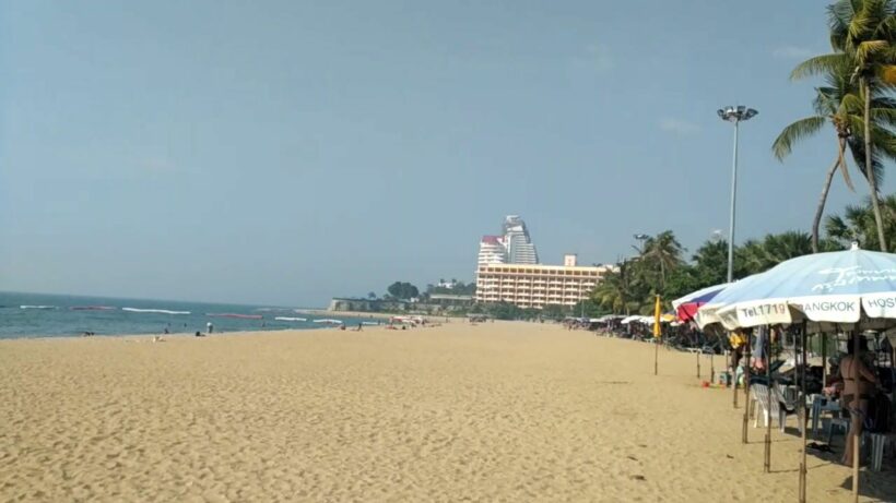 Pattaya’s beaches have re-opened but no beach chairs yet