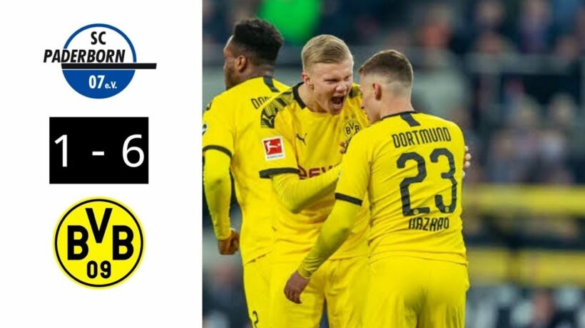 Highlights Trận Dortmund Vs Paderborn Vong 29 Giải Vđqg đức Bundesliga Sancho Lập Hat Trick