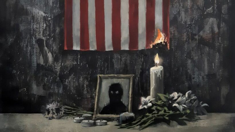 Six arrested over stolen Banksy artwork in Paris | News by Thaiger