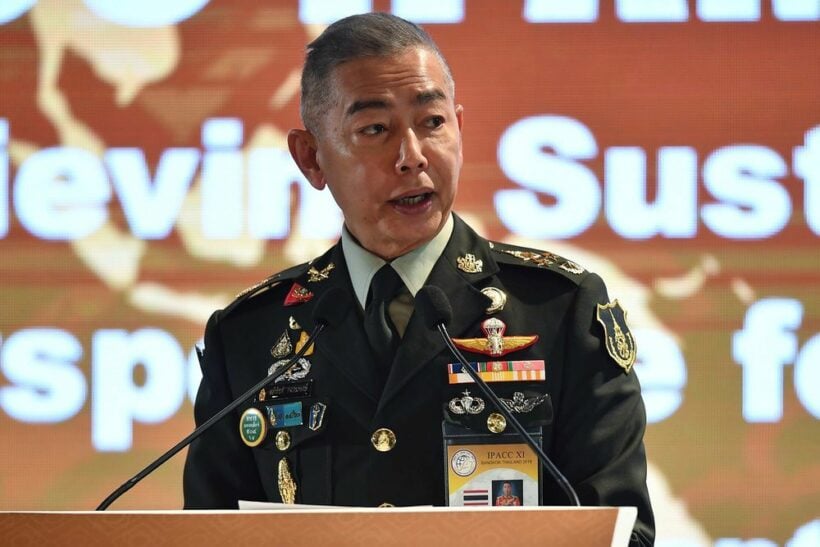 Outgoing army chief says no plans for US base on Thai soil