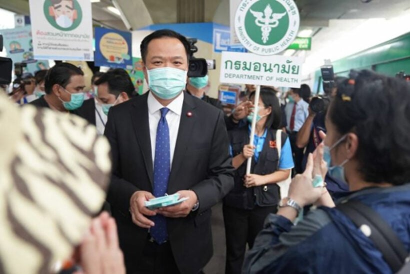 Thailand’s controversial health minister apologises for not wearing face mask