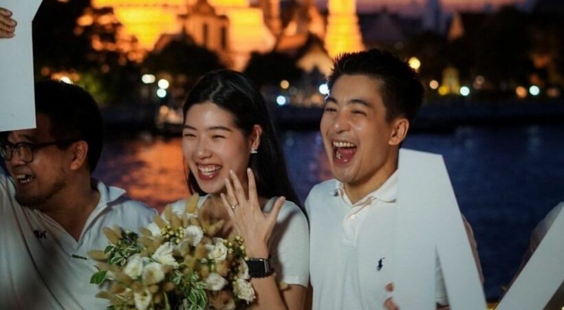 โรแมนติก! น็อตธีร์ เซอร์ไพรส์แฟนสาว คุกเข่าขอแต่งงาน | The Thaiger