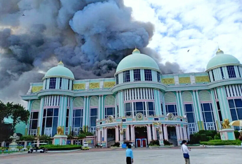 Major Pattaya tourist attraction Sukhawadee House gutted by fire