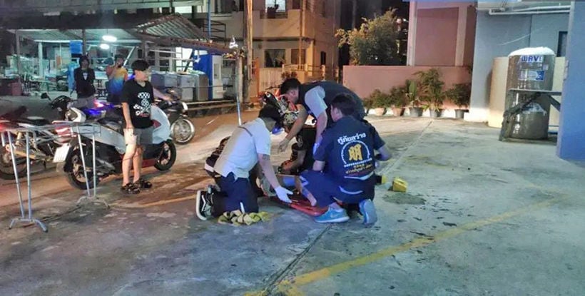 Woman survives 4 storey fall in Pattaya – VIDEO