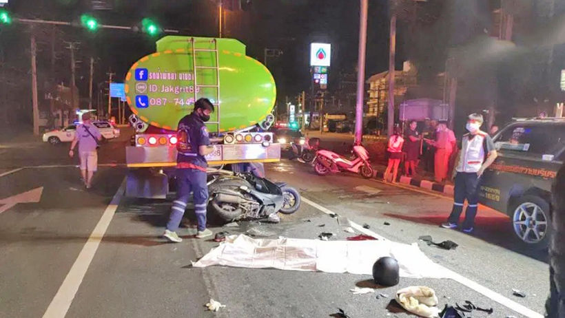 Pattaya motorcyclist in fatal crash