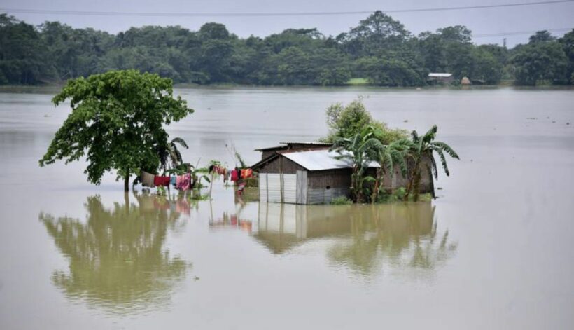 Floods ravage north-eastern India and southern Nepal