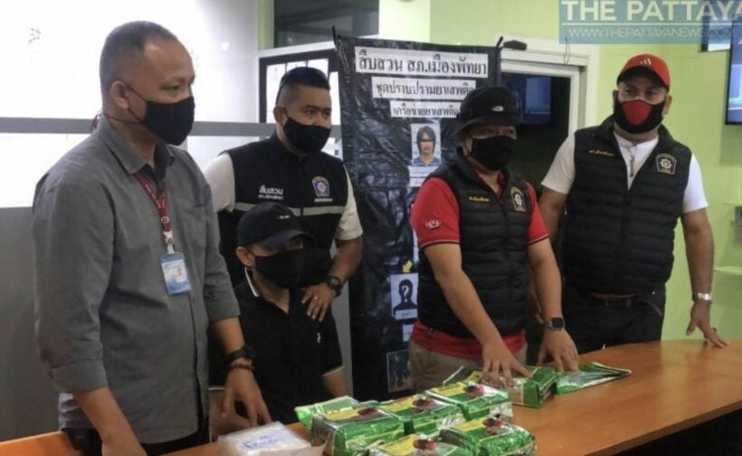 Pattaya police seize 8 kilograms of crystal methamphetamine in Bangkok