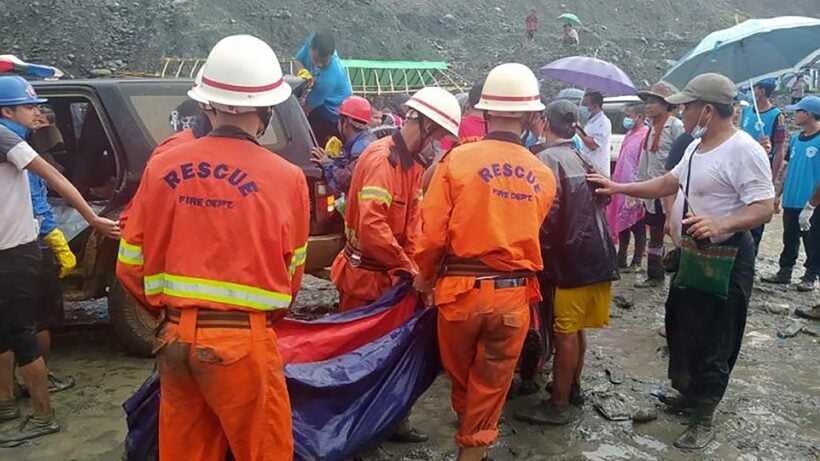 113 bodies recovered in Myanmar jade mine mudslide