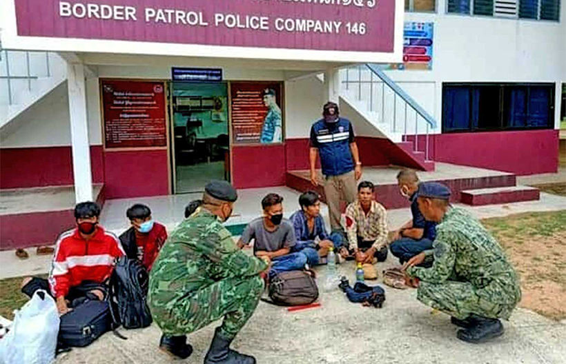 9 illegal migrants nabbed in 2 provinces | News by Thaiger