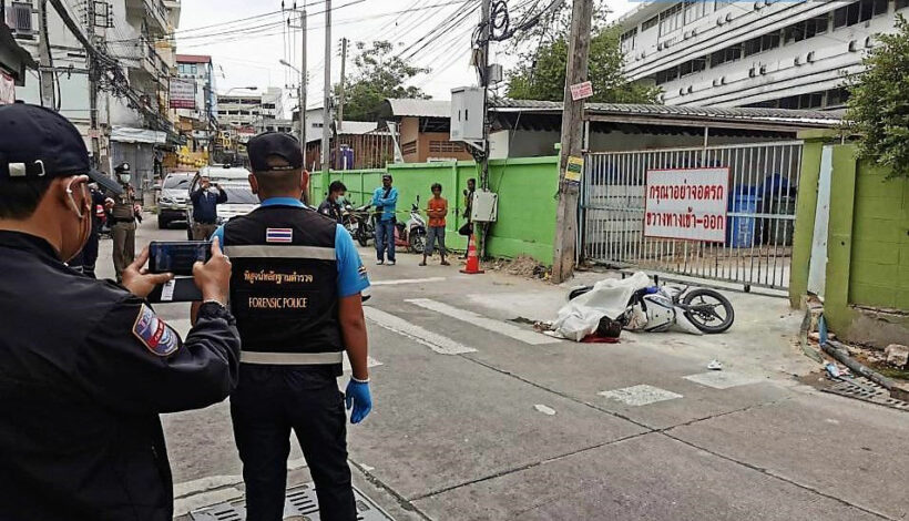 Motorbike taxi driver shot dead behind Pattaya school after dropping off teacher