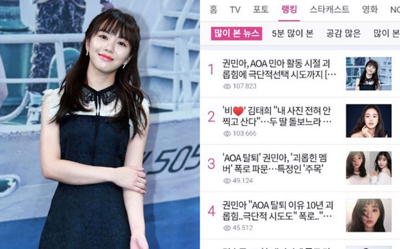 Cựu thành viên AOA Kwon Mina tố AOA Jimin bắt nạt 10 năm dẫn đến trầm cảm và từng cố tự tử | News by Thaiger