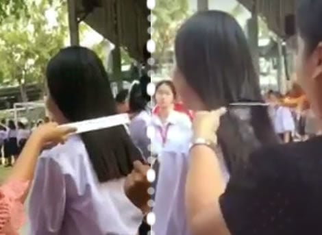 Thai teacher gives “ugly” haircut as punishment for student’s long hair