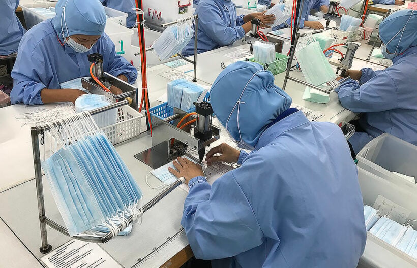 Thailand urged to promote itself as production hub for medical supplies, PPE