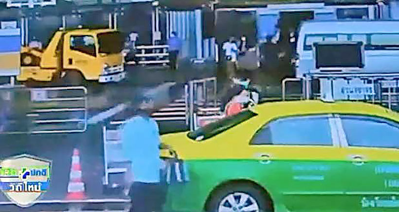 Thieving Suvarnabhumi cabbie nabbed