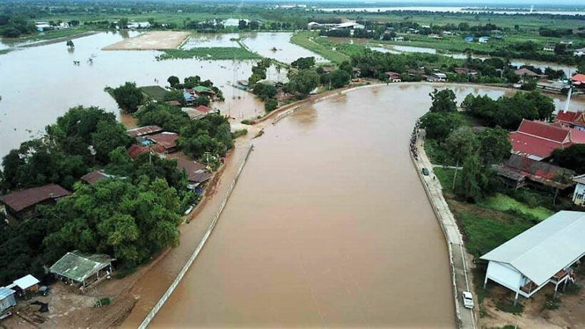 Satellite captures flood devastation in Thailand’s lower-north