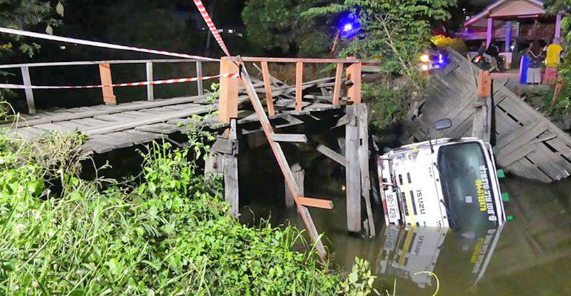 Truck driver blames GPS for ending up in klong