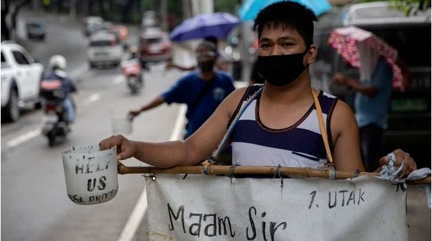 Philippines plummets in to recession as virus numbers spike