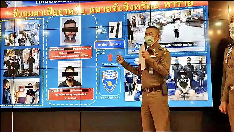 Alleged “Arab mafia” members arrested in Bangkok