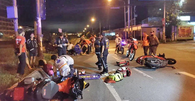 3 injured in Chon Buri motorcycle incident