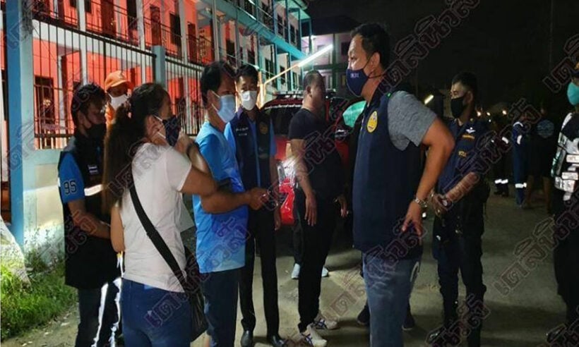 Dozens flee as Samut Sakhon flat block tilts