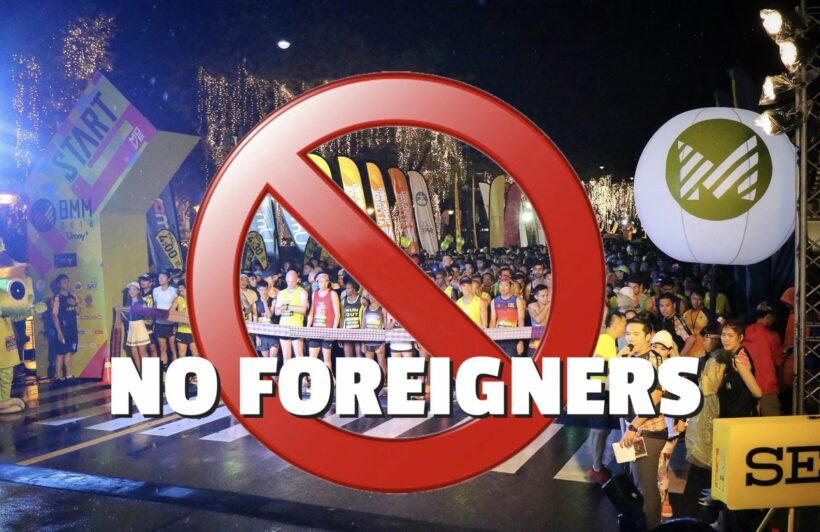 Bangkok Midnight Marathon 2020 bans foreigners