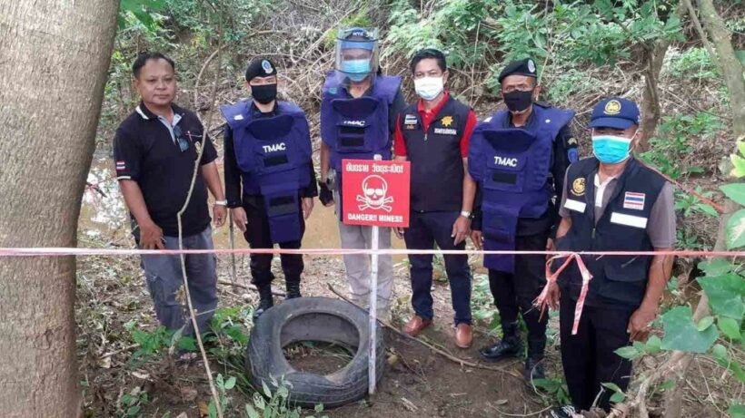 Discovery of unexploded bombs in eastern Thailand linked to Cambodian civil war