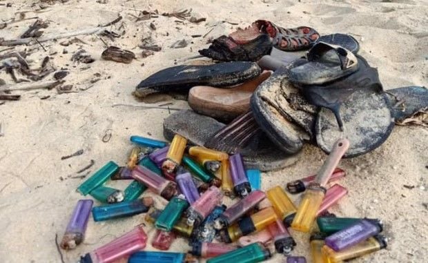 Pattani company turns marine debris into new shoes