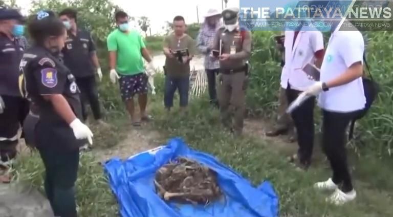 Skeletal remains found in Chon Buri may be those of missing Burmese worker – VIDEO