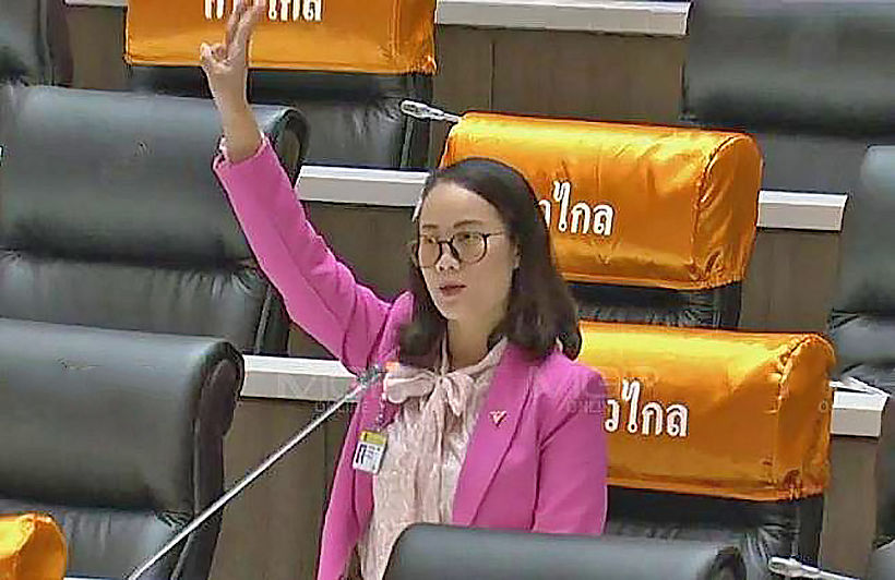 Progressive MP raises “3 finger salute” in Parliament