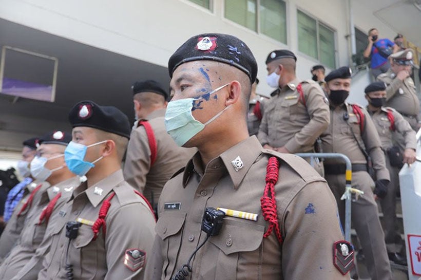 Bangkok police say they’ll charge “rioters”