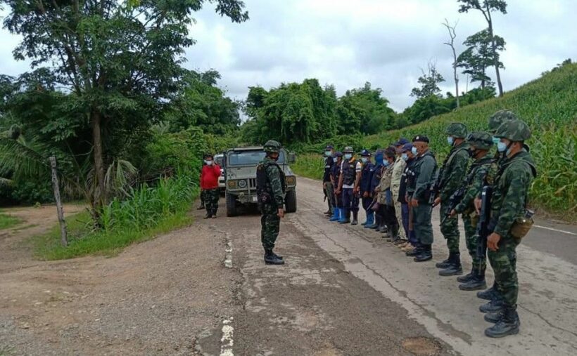 Concerns over Covid surge in Myanmar prompt increased security at Tak border