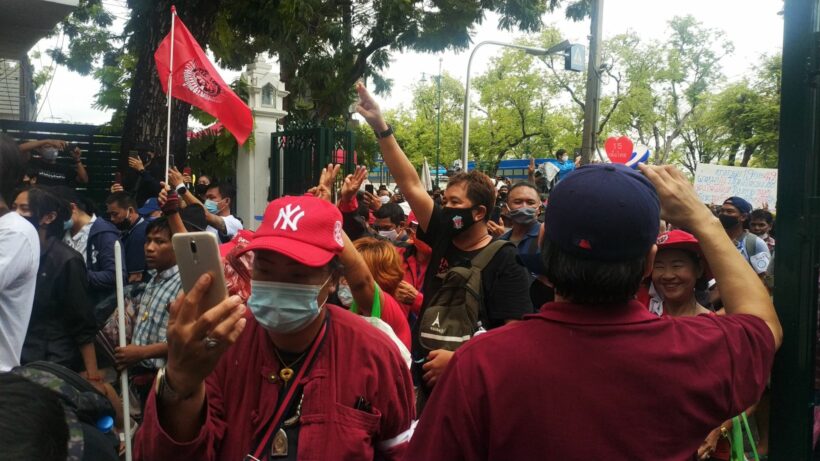 Protesters flood Thammasat University for major anti-government rally | News by Thaiger