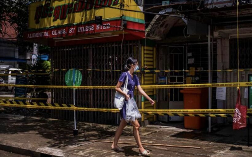 Myanmar locksdown parts of Yangon as Covid-19 cases spike