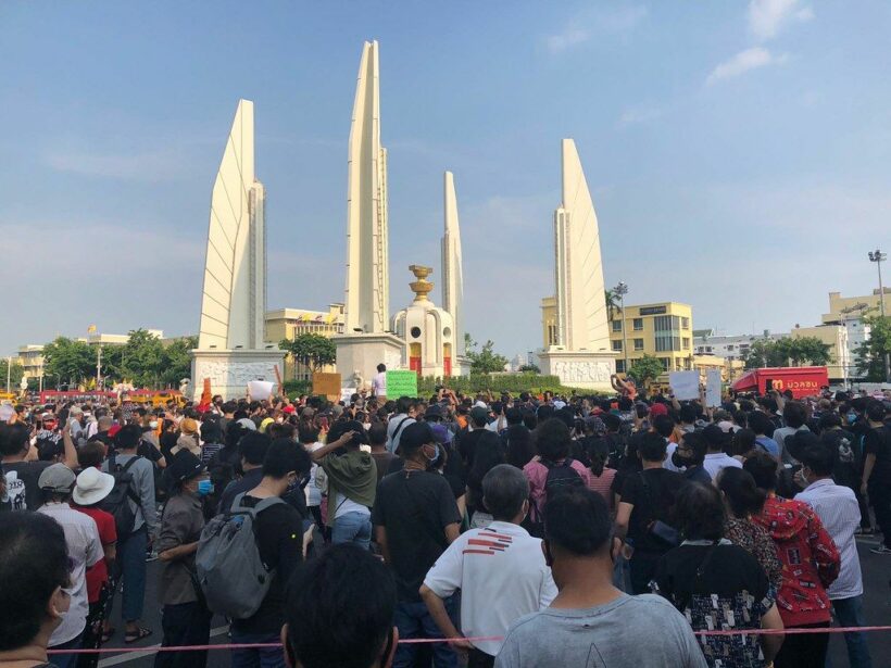 Protesters advise police of plan for today’s Bangkok rally, several routes affected