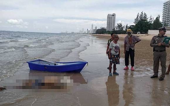 Man’s body found at Chon Buri beach, police suspect drowning