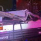 Strong winds “blow” shipping container off a stack and onto a truck, injuring the driver | The Thaiger