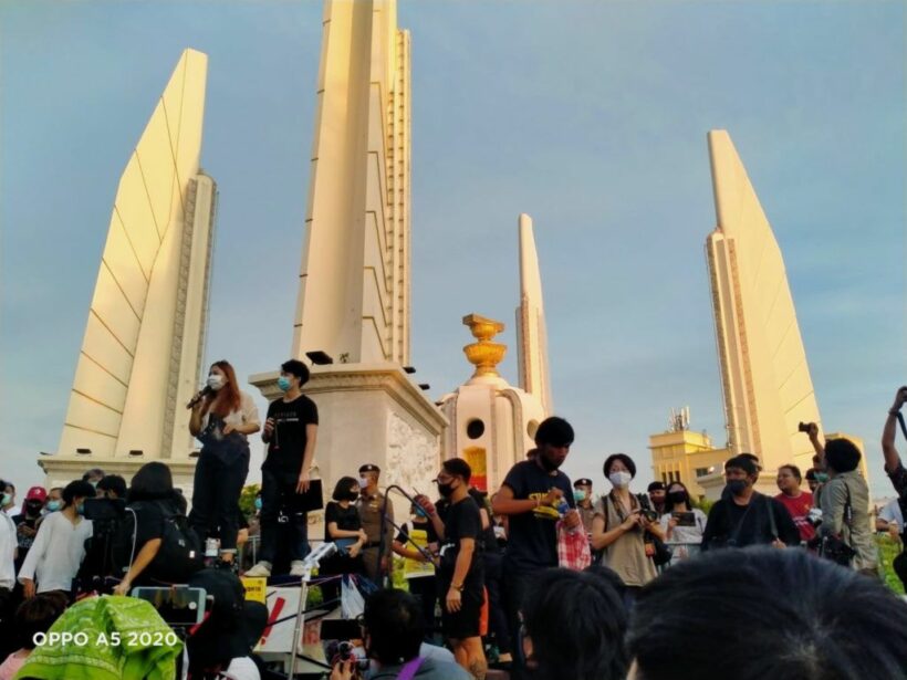 Student union president arrested in Bangkok for July rally