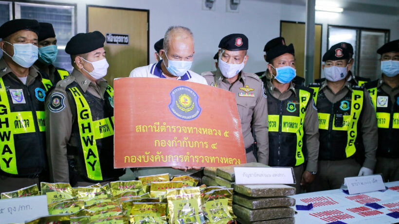 Man arrested for allegedly trafficking 112 million baht worth of drugs