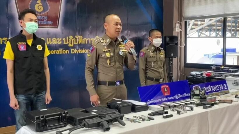 2 foreigners arrested for allegedly selling illegal guns, grenades