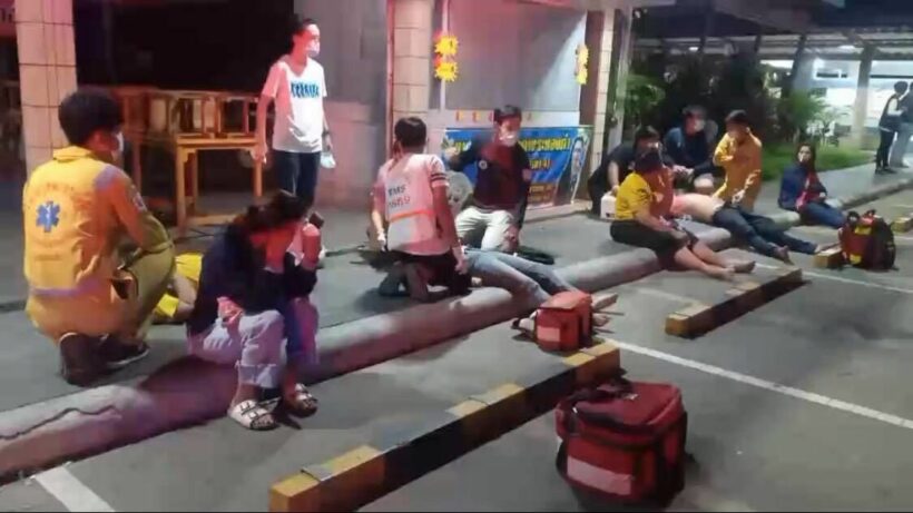 Van passengers hospitalised after gas leak on the way to Roi Et