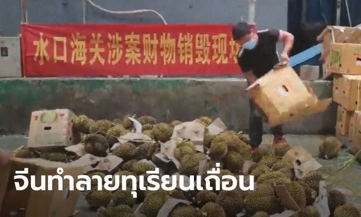 50 tonnes of dodgy durian seized and destroyed in China