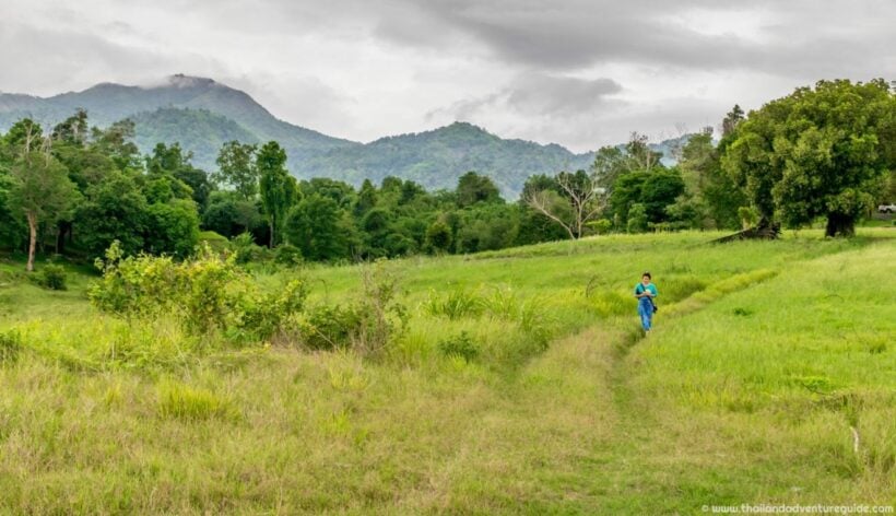 Resort owners take down illegal bungalows in Kanchanaburi national park