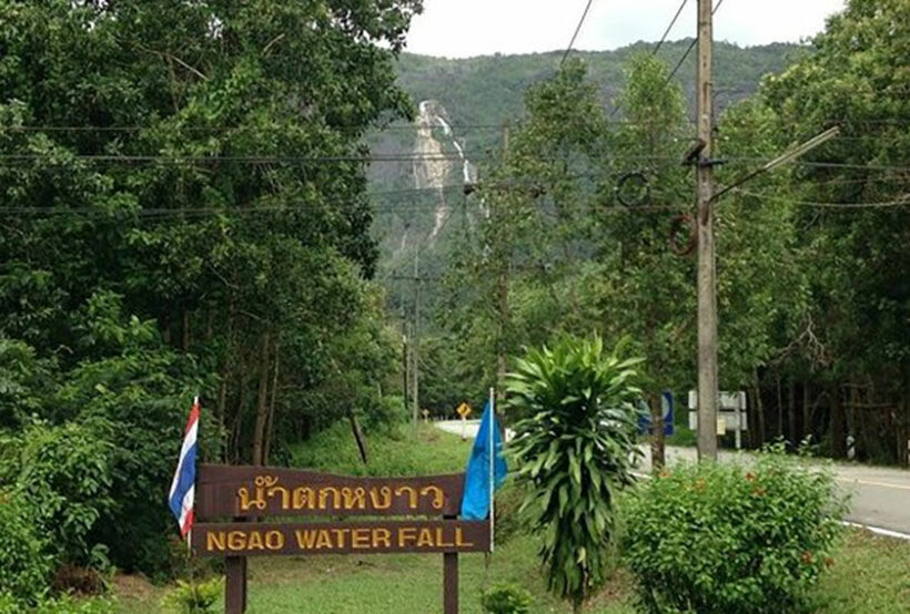 Foreign tourist dies after falling from cliff at Ranong waterfall