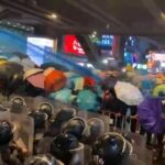 Police break up Bangkok protest with high-power water cannons, more protests planned today | Thaiger