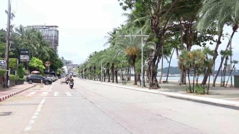 Pattaya’s Beach Road to add an extra lane, part of multi-million baht renovation plan