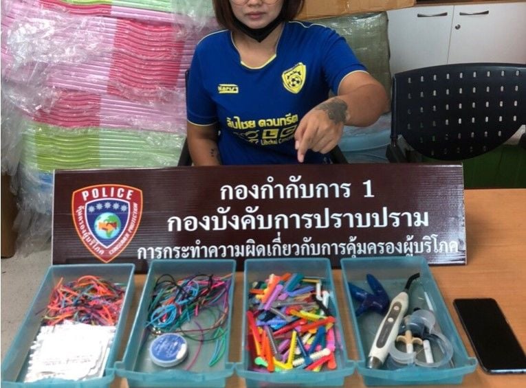 Woman arrested for allegedly running illegal fashion braces business