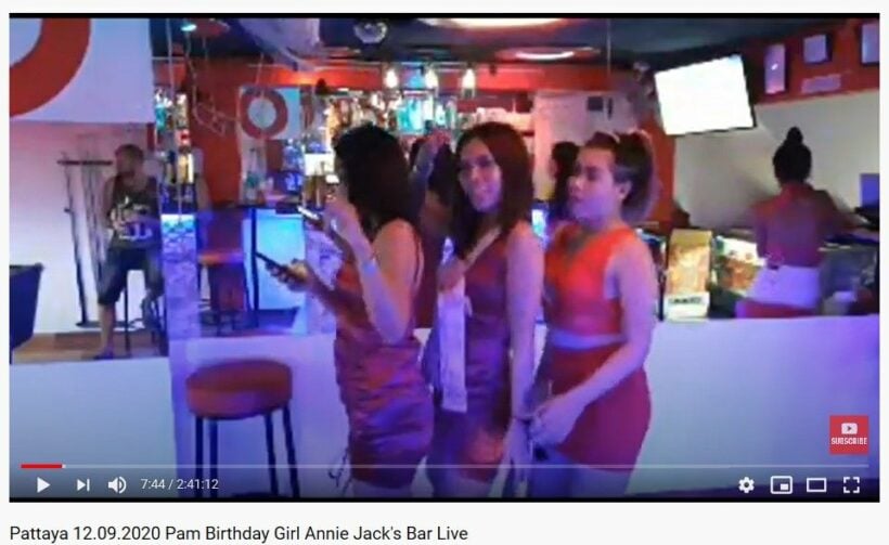 Pattaya bar ladies use YouTube to make money during pandemic – VIDEO