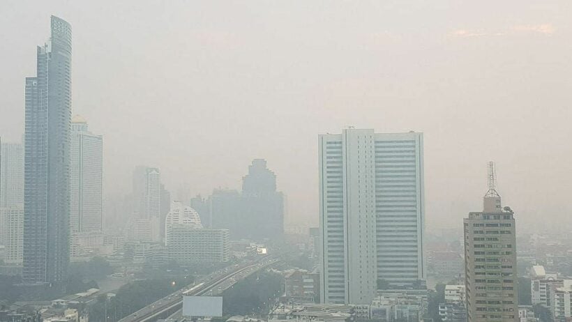 Bangkok air pollution predicted to reach "unhealthy" levels | The Thaiger