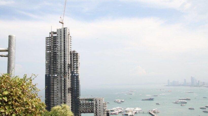 City officials plan to demolish abandoned Pattaya condo project