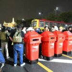 Protesters use red letter boxes to receive petitions calling for reform of the Thai Monarchy | Thaiger